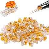 CTRICALVER スコッチロックUYコネクター 電話線接続用 結束コネクタ２ ポート/２芯用 100個セット