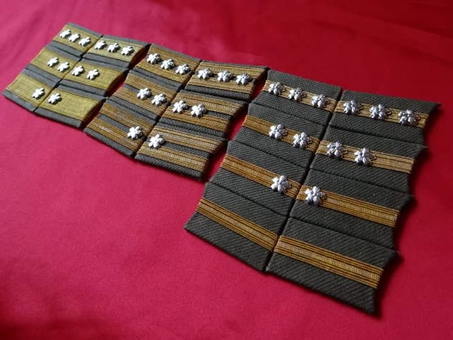 Amazon | 現代製大日本帝国海軍陸戦隊襟章10種セット（大将兵