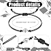 Sureio 10 Pcs 2026 Graduation Gifts Adjustable Compass Bracelets with Blessing Cards Class of 2026 Senior Night Gifts for College University Middle High School Student Grad Present(Brown)