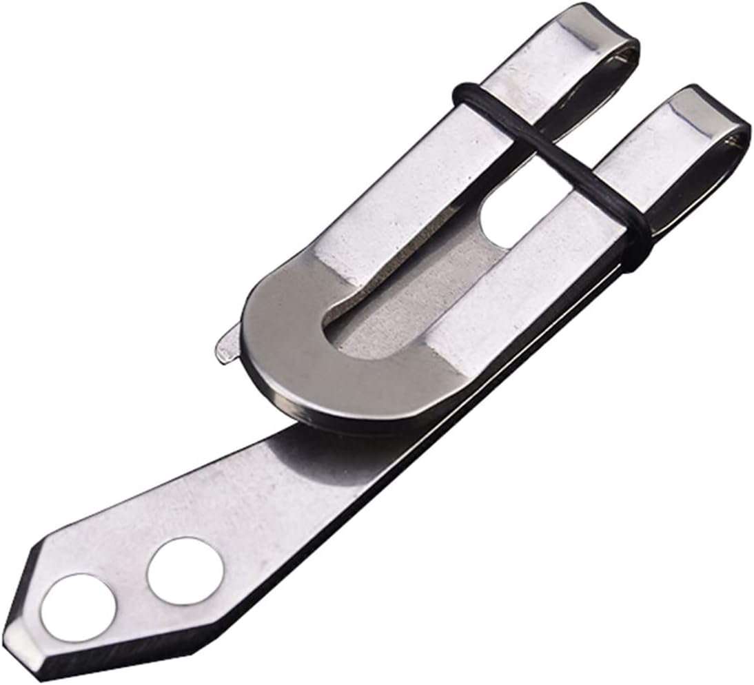 Mini Gear Pocket Clip – Compact Suspension Hanger Tool for Keys, Keychains, and Outdoor Gear, Perfect for Camping, Hiking, and Everyday Carry