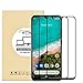 KTTWO for Xiaomi Mi A3 Screen Protector (11D), (2PACK) Full Cover Anti-Scratch Bubble-Free 9H Hardness Tempered Glass Screen Protector with Full Glue for Xiaomi Mi A3, Black