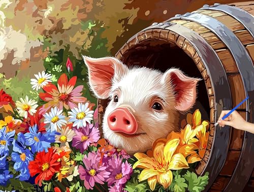 �������G �� Paint by Numbers �� �y�C���g�o�C�i���o�[ �����h��G �q�� ���S�� DIY �i���o�[�y�C���g ��H�| �G�� �|�p��h���� �A�N�����L�b�g ��l�̂��߂̃N���G�C�e�B�u�Ȏ �a�����v���[���g �z�[�� �I�t�B�X�̕Ǒ��� �ٞy 