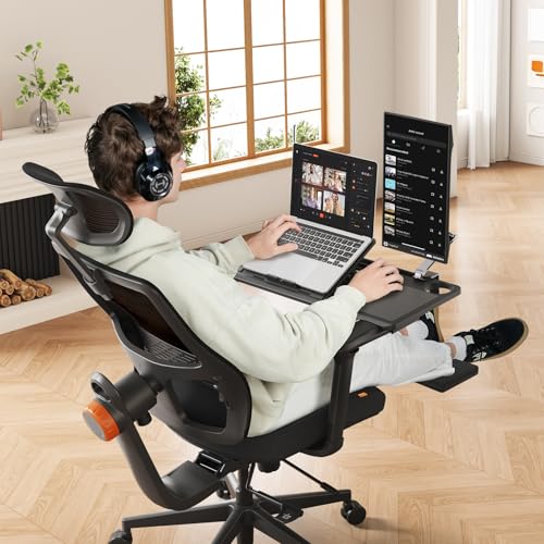 Image of Newtral Ergonomic Office Chair, Ergonomic Mesh High Back Desk Chair, Computer Task Chair, with Footrest, Adaptive Lumbar Support