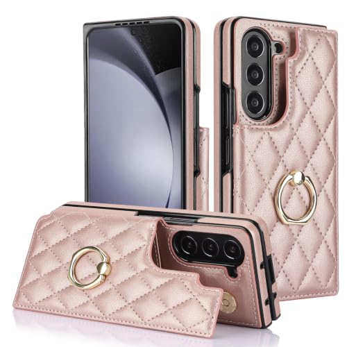 �K�p�Ώ�Samsung Galaxy Z Fold 8 Ultra�p�����O�P�[�X�A�n�C�G���h���U�[�J�[�h�X���b�g | �t���b�v�X�^���h�@�\�J�o�[���C�J�w��h�~ TPU ���N�G�b�W�ی�V�F��,�s���N,Fold 8 Ultra