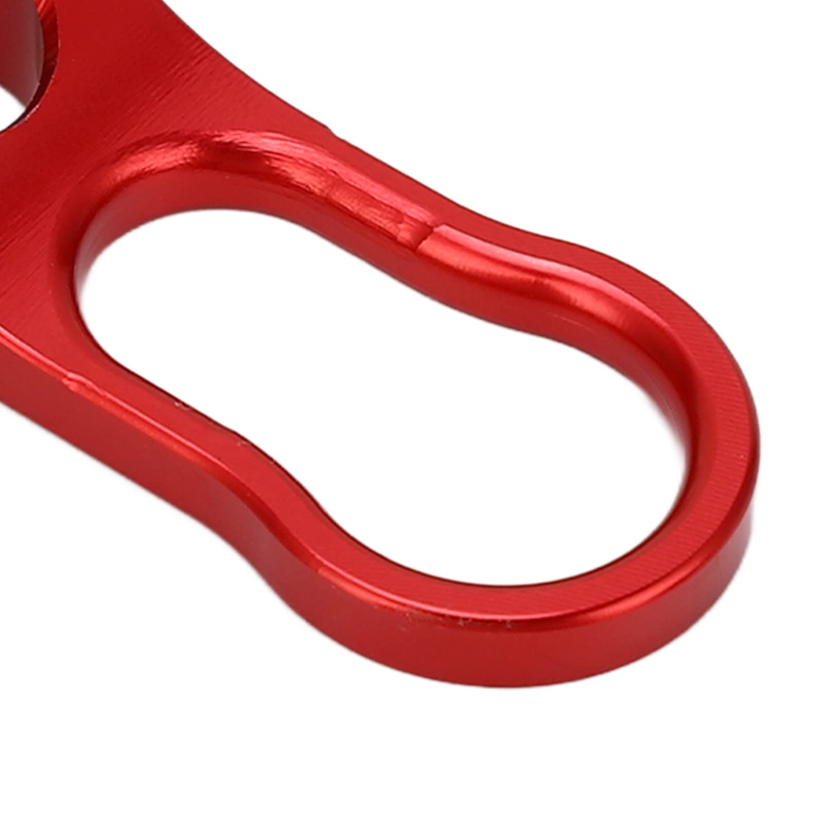 Morsetto a sgancio rapido per reggisella e clip per il telaio posteriore, morsetto in lega di alluminio per reggisella per bici pieghevole, design leggero e resistente all (Rossa)