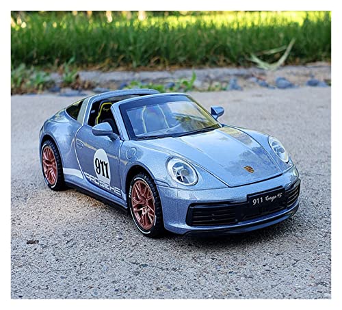 Scale Model Vehicles For Porsche Targa Convertible Sports Car Alloy Car Model Pull Back Sound And Light Racing 1:32 Sophisticated Gift Choice (Color : 1) #TOP6