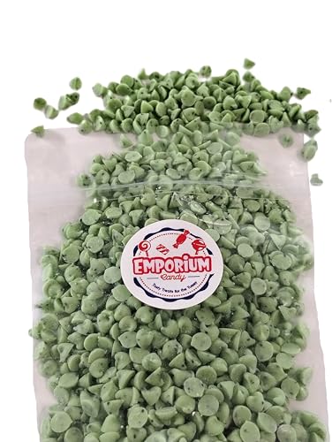 Mint Baking Chips - 1 lb of 4M Smooth Small Fresh Delicious Sweet Creamy Green Baking Chips - Thumbnail 5