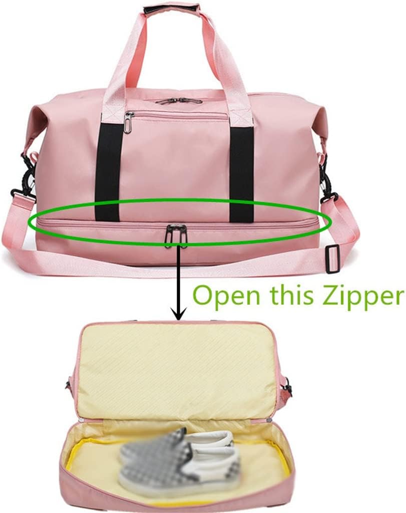 Sports Bag Ladies Men's Gym Fitness Shoulder Outdoor Swimming Travel Handbag