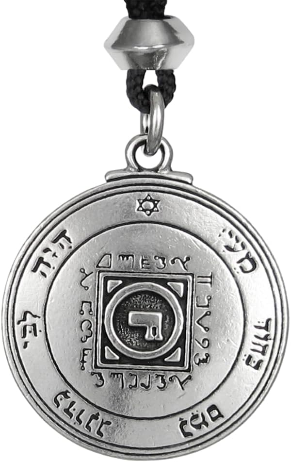 Ultimate Love Talisman Key of Solomon Pendant Necklace - Pewter Amulet