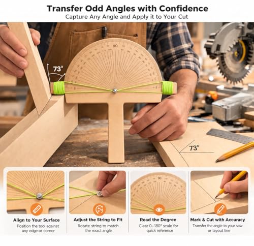 Precision Angle Finder Ruler