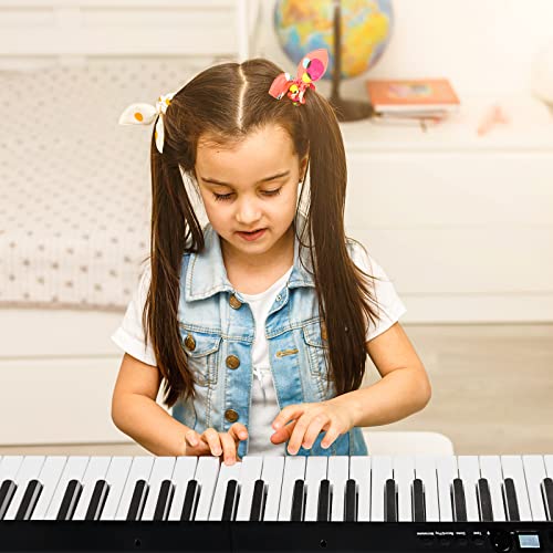 GOPLUS Piano Numérique 88 Touches Lumineuses avec Pédale de Sustain, Pupitre de Partition, Clavier de Piano Électronique… - Les Beatles, Paul McCartney, John Lennon, RIngo Starr, George Harrison GOPLUS Piano Numérique 88 Touches Lumineuses avec Pédale de Sustain, Pupitre de Partition, Clavier de Piano Électronique… – Image 3