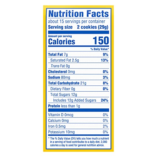 Image of OREO Double Stuf Golden Sandwich Cookies, 15.25 oz