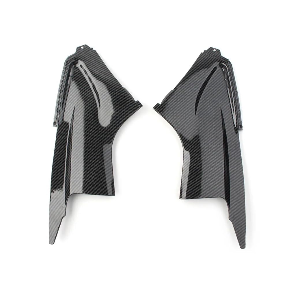 Couvercle de conduit d'air latéral YZF-R6 2003 insertion ABS carbone - 7