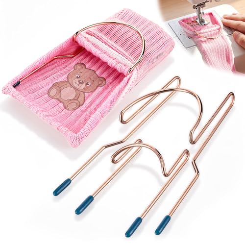 Boao Sock Hoop for Embroidery Machine 3PCS Embroidery Hoops Kit (2 Adult + 1 Kids) Easy Hooping Aid for Socks Embroideries Hoop Accessories for Socks Sleeves & Embroideries Machine
