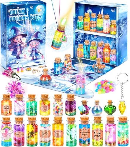 Subtail Pociones Magicas Niñas - Kit De Manualidades Para Niña 6 7 8 9 10 11 Años - Fairy Magic Fabulous Potion Kit - juegos Pocimas Magicas Juguetes Niña 6 7 8 9 10 Años - Regalo Niña 6-12 Años