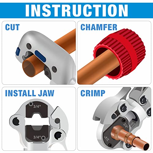 iCrimp IWS-1632AF Copper Press Tool
