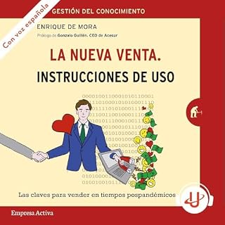 Diseño de la portada del título La nueva venta. Instrucciones de uso