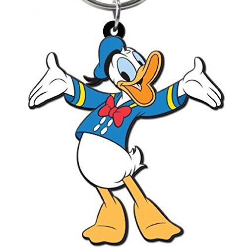 Memorias Usb, Wireless Disney Donald Duck - Llavero de PVC Suave al Tacto, Talla única, Multicolor
