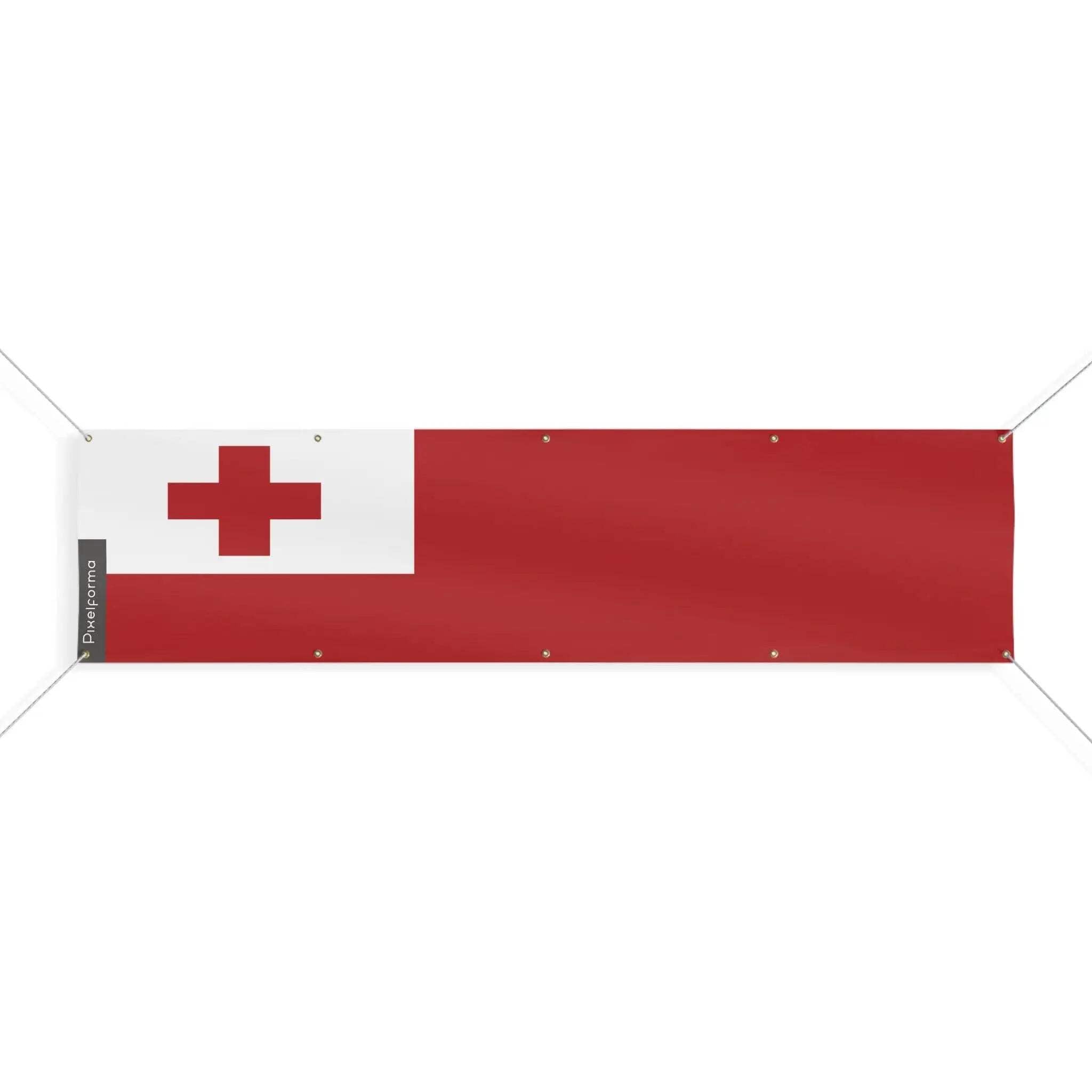 Drapeau des Tonga 10 oeillets pavillon extérieur taille XL - 4