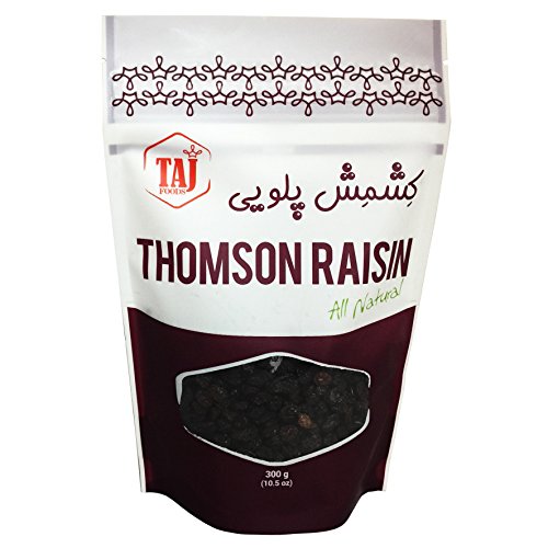 TAJ Foods Raisins Thompson, 300 Grammes