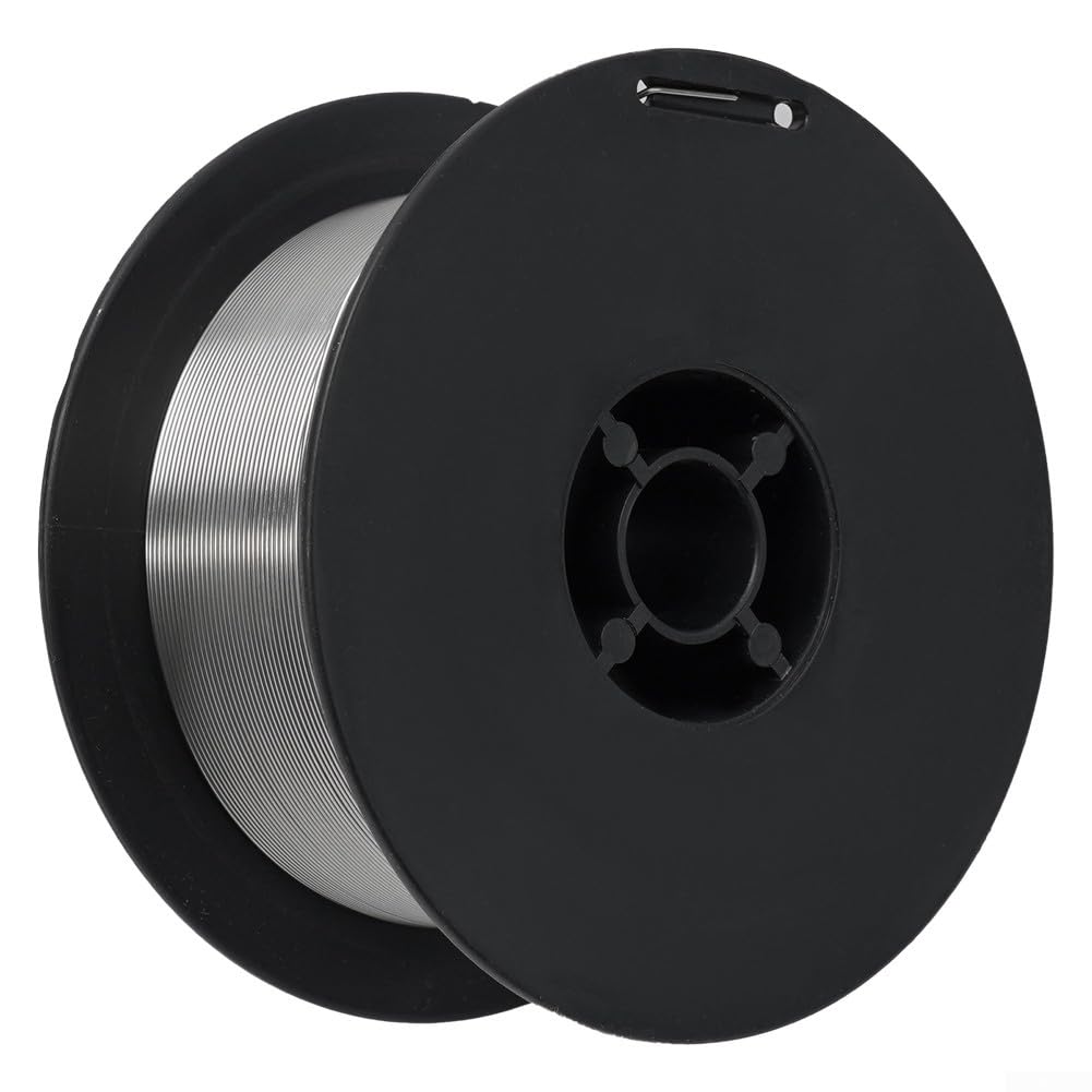 Filo MIG in acciaio inossidabile,Filo MIG senza gas Flux Nucleo,ER316L Acciaio MIG Filo per saldatura 1Kg Bobina 0,030" (0,8 mm)