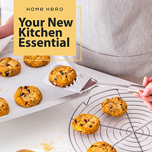 image for Home Hero Slotted Spatula Slotted Turner Spatula - Stainless Steel Slo