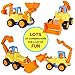Dinosaur Truck Toys for Kids 3-5 Years - Dino Transport Carrier with Folding Race Track and 6 Race Car Dinosaurs Toys for Boys with Flashing Lights and Sounds - Toddler Toys Birthday Gifts for Kids