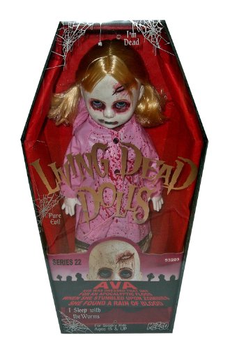 Muñeca Zombie Living Dead Dolls Serie 22 Ava miniatura 1