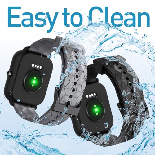Correa deportiva de silicona 22mm compatible para smartwatch miniatura 6