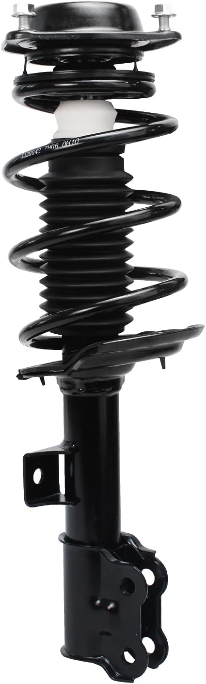 Detroit Axle - Front Left Strut for Hyundai 2011-2016 Elantra [Sedan], 2011 2012 2013 2014 2015 2016 Driver Side Strut w/Coil Spring Assembly Replacement Suspension