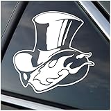 Persona 5 Phantom Thieves Car Decal Sticker (cars, laptops, windows) (White)