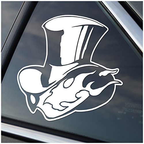 Persona Thieves Car Decal Sticker (Cars, laptops, Windows) (White)