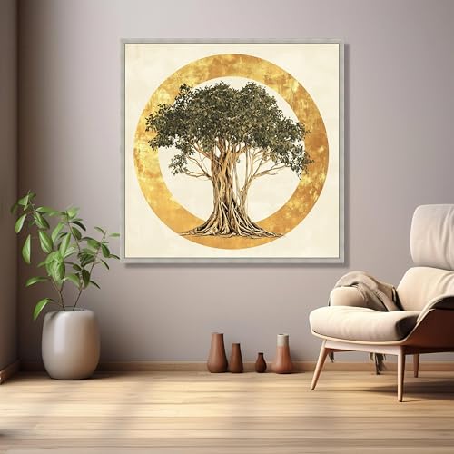 Toile ficus art imprimé nature avec son cadre de qualité - 2