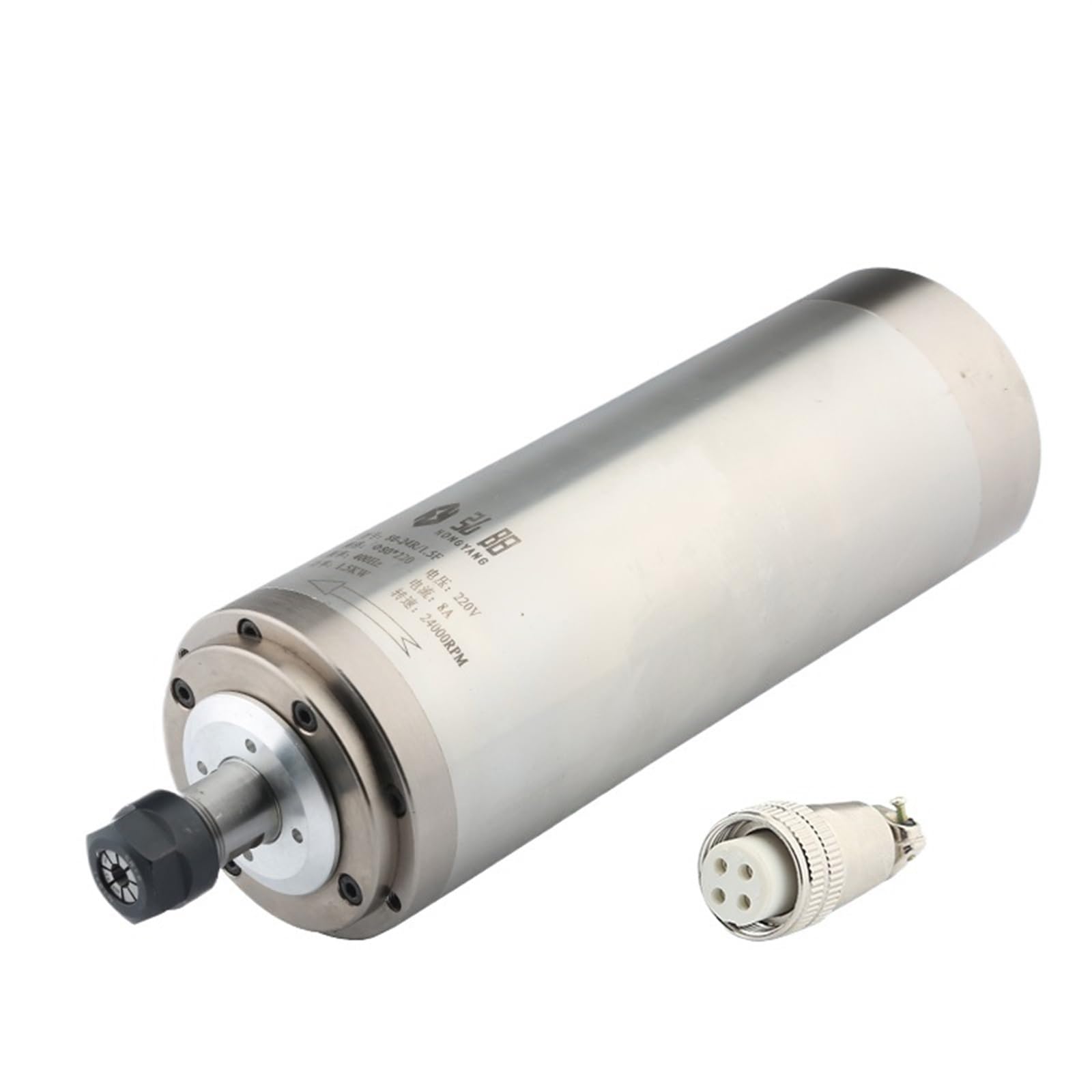 Moteur refroidi à l'eau à haute vitesse et 4 roulements pour perceuse CNC