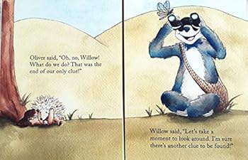 Hardcover Willow & Oliver in The Case of the Missing Sock Book