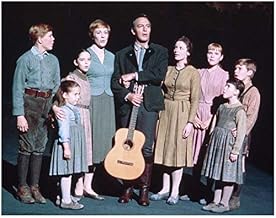 Nicholas Hammond 8 Inch x10 Inch Photo The Sound of Music General Hospital Stealth Singing w/Cast Christopher Plummer Holding Guiltar kn