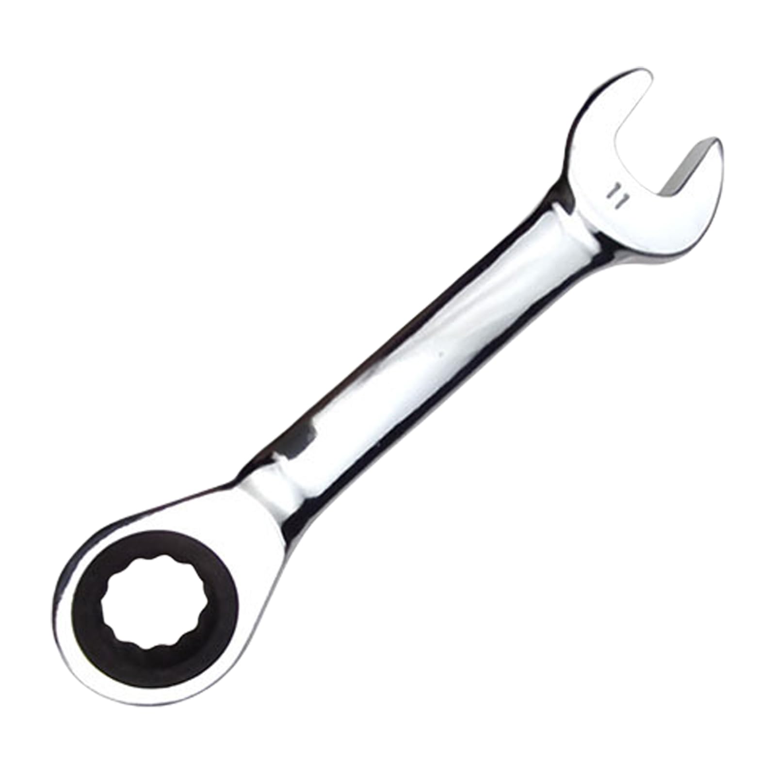 Mtucegi 11Mm Ratchets Socket Wrench Reversible Combination Single Wrench Quick Open Spanner 72 Tooth Ratchets Socket Spanner Enduring Small