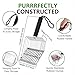 [2026 Version]Efficient Metal Cat Litter Scoop- Stainless Steel Cat Litter Scooper with Holder, Heavy Duty Litter Sifter, Pooper Scooper Kitty Litter Box Scooper-Cat Scooper for Litter Box Cleaning