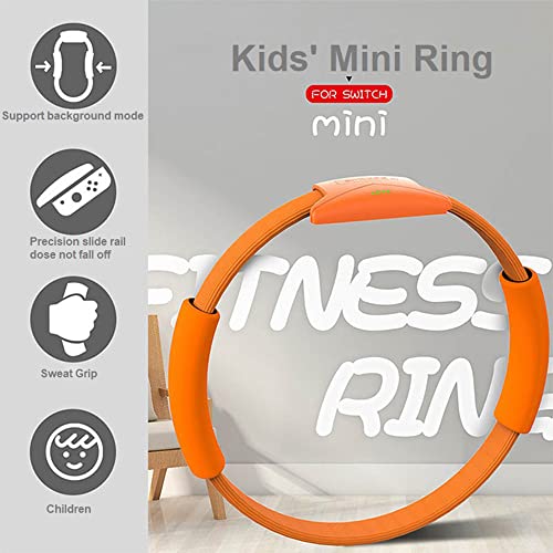 Image of PSS Fitness Ring Compatible with Ring Fit Adventure Nintendo Switch, Replacement for Ring Con with Leg Strap,Perfect for Kids 5 to 12 Old Age