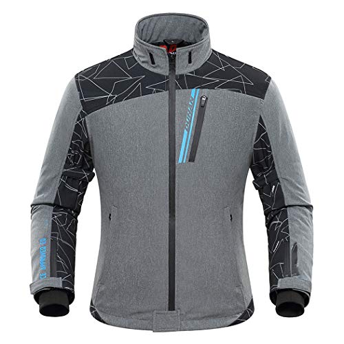 Veste chauffante électrique moto M D-212 Gris pour l'hiver
