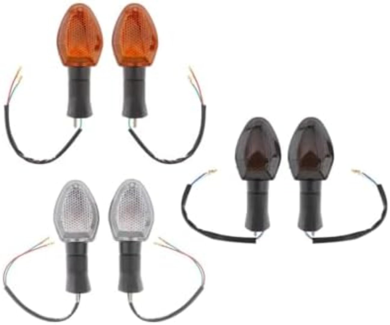 Generic Mini uniwersalne wskaźniki Dla Suzuki GSR 750 2011-2018 2 szt. kierunkowskazów LED części motocyklowych