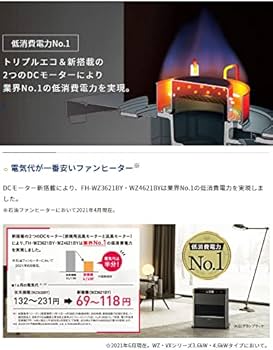 2021年製 CORONA 石油ファンヒーター FH-CWZ57BYA Amazon | コロナ：石油ファンヒーター(リモコン付)(グラン