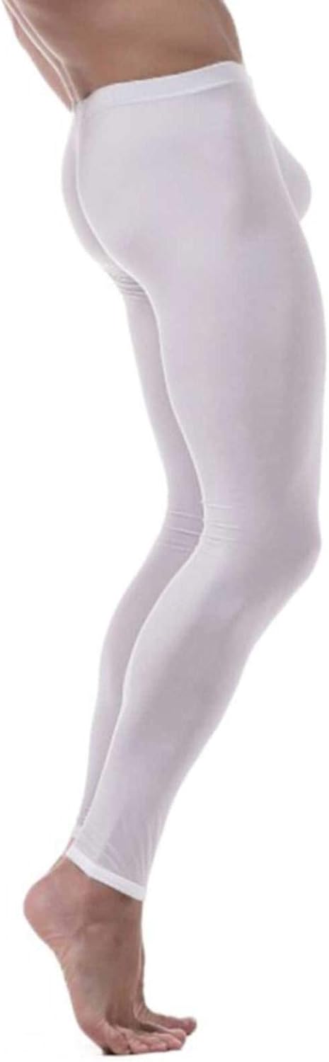 ranrann Men's Compression Pants Jogging Running Tights Athletic Workout Leggings Shapewear Pajamas