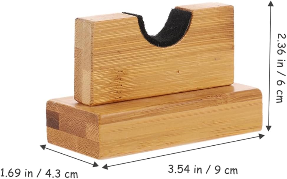 2pairs Wooden Baseball Bat Holder Indoor Bat Rack for Efficient Storage Lightweight Design Stable Base Display for Home Office Use