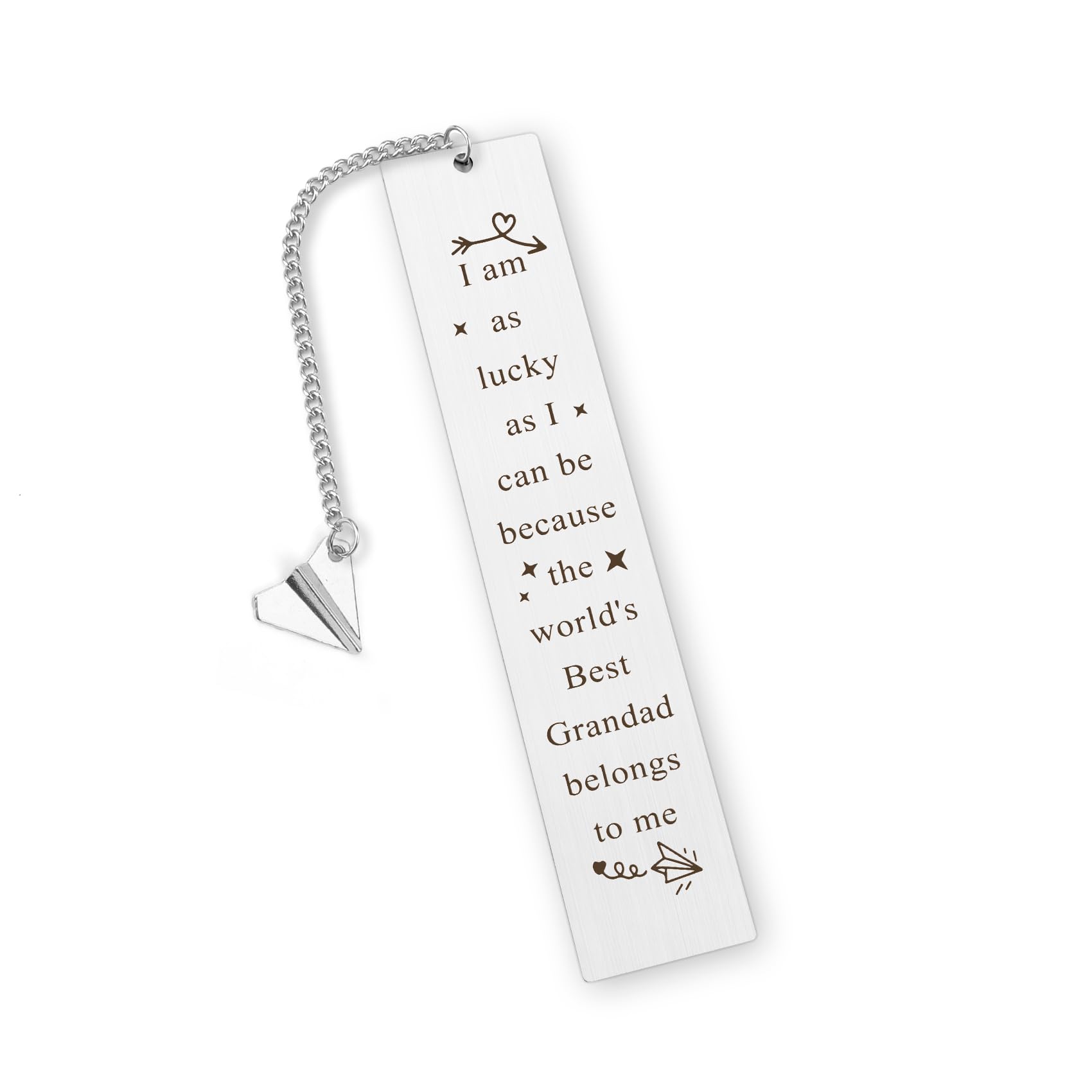 Grandad Christmas Gifts,Birthday Gifts for Grandad Bookmarks,Great Grandad Gifts,Presents for Grandad,Gift for Grandad,Sentimental Grandad Gift,Grandpa's Gift,Grandad Fathers Day Gifts