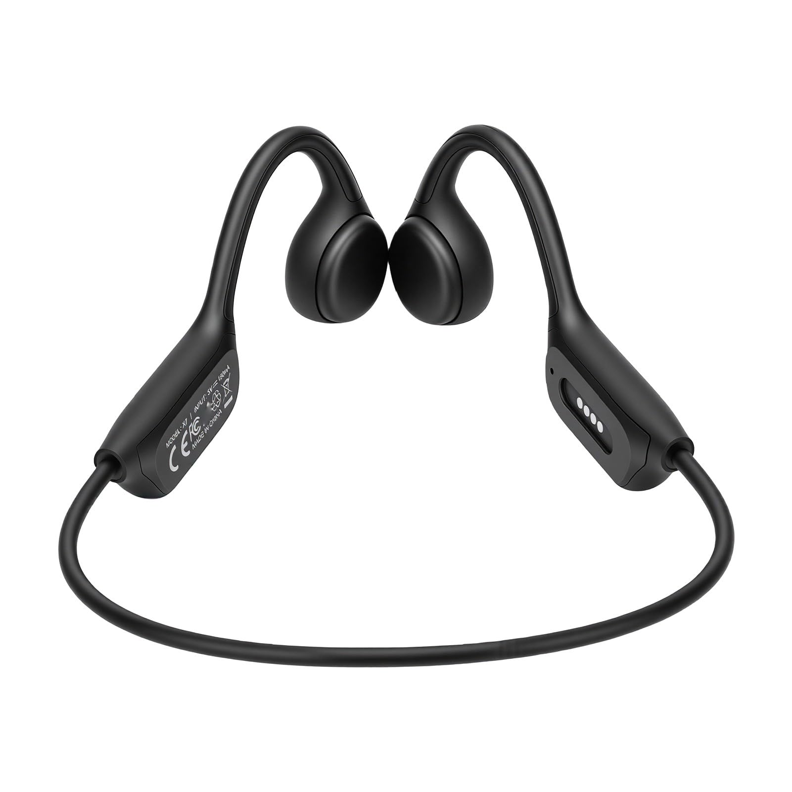 Annadue Cuffie a Conduzione Ossea 32GB MP3 Player, IPX8, per Sport (#2) | Auricolari sportivi Bluetooth 5.4, portata 10 m, cuffie aperte per nuoto, corsa, ciclismo