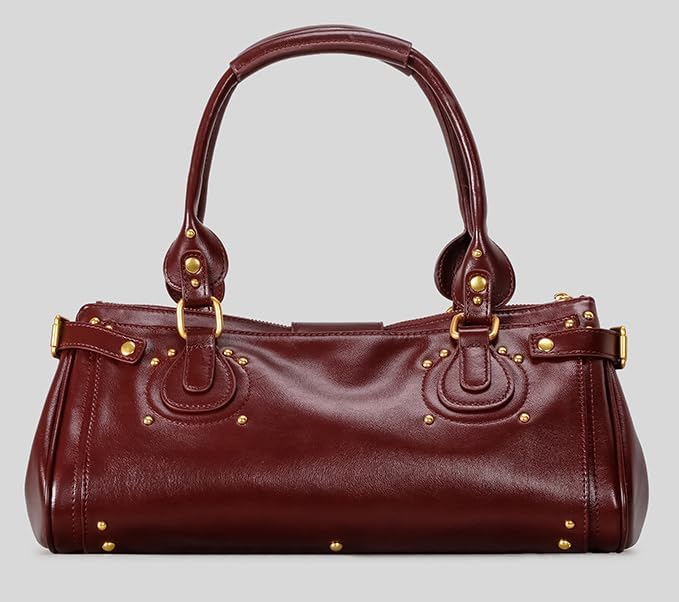 Leather Bags for Women Stylish Shoulder Bag Handbags Chic Purses Crossbody Satchel for Travel Work