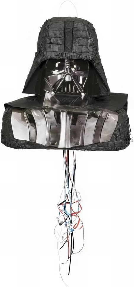 Star Wars Darth Vader Pull String Pinata - 17" x 15.5", 1 Pc