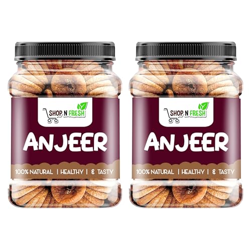 Image of SHOP N FRESH FIGS 415gm*2 | Dry Fruits in Fresh | Healthy Snacks (415gm*2)