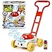 Price comparison product image Disney Toy Story Bubble Mower With Forky | Push Along Children Toy Lawn Mower & Motorized Bubble Machine, Space Ranger Soapy Solution Included | Garden Toy & Small Gift Idea From Age 3